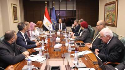 وزير الأتصالات يبحث مع الرئيس الإقليمي لشركة SAP لمنطقة أوروبا والشرق الأوسط وأفريقيا تعزيز استثمارات الشركة العالمية في مصر