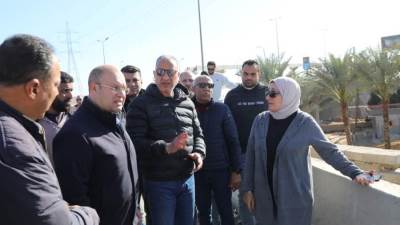 محافظ الجيزة يوجه بإصلاح هبوط محور 26 يوليو بكرداسة نتيجة للهطول الكثيف للأمطار