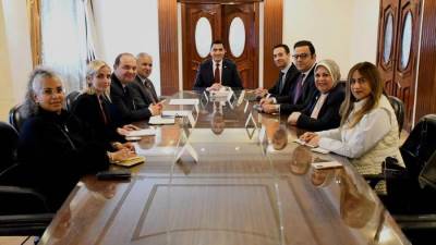 وزير الشباب والرياضة يلتقي الممثل الإقليمي لمنظمة الأغذية والزراعة (الفاو)