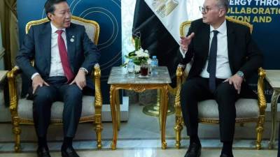 وزير البترول والثروة المعدنية يبحث خطط بي بي الإنجليزية للتوسع في مصر