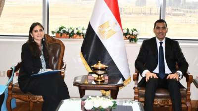 وزير الشباب والرياضة يلتقي الممثل المقيم لليونيسف لمناقشة الملفات ذات الاهتمام المشترك