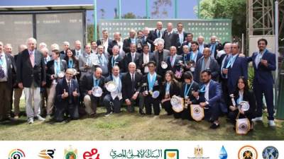 وزير الشباب والرياضة يهنئ أبطال الرماية بعد حصد 31 ميدالية و12 لقب بطل أفريقيا ..ويشيد بالتنظيم المتميز للبطولات الدولية للرماية المقامة على أرض مصر
