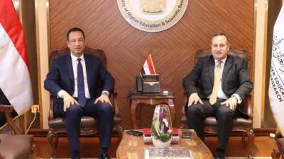 وزيرا التعليم العالي والبحث العلمي والاتصالات وتكنولوجيا المعلومات يطلقان مرحلة جديدة من التعاون في مجالات التحول الرقمي والذكاء الاصطناعي