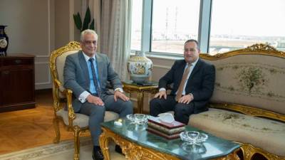 وزيرا الإنتاج الحربي والتعليم العالي يبحثان التعاون في مجالات البحث العلمي والتدريب وتأهيل الكوادر البشرية