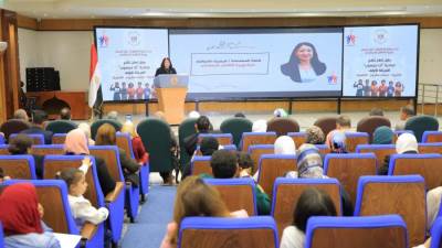 نائبة وزيرة التضامن الاجتماعي تشهد احتفالية إعلان نتائج المرحلة الأولى من مبادرة «أنا موهوب»