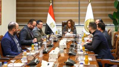 وزيرة التنمية المحلية والبيئة تبحث مجالات التعاون مع وفد من شركة (بنتا بي) لإنشاء المنظومة الذكية للوزارة لدعم اتخاذ القرار ورفع كفاءة الأداء وتحسين متابعة المشروعات بالمحافظات