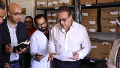 وزير الصحة يغير مسار جولته الميدانية ويقوم بزيارة مفاجئة لمركز طبي الحي الثالث بمدينة بدر