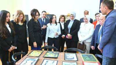 وزيرة الثقافة ومحافظ البحيرة تتفقدان دار الأوبرا ومركز الإبداع الفني وقصر الثقافة بدمنهور