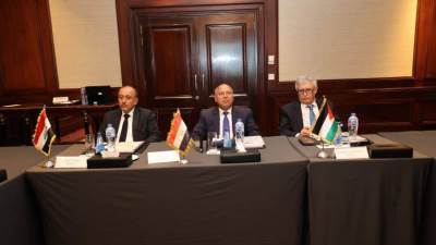 وزير النقل يترأس أعمال اجتماع الجمعية العمومية للشركة رقم (87) بحضور وزير النقل الأردني