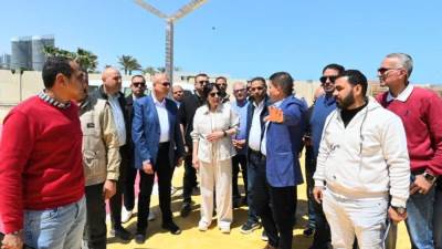 وزيرة الإسكان تتفقد مشروعات مارينا 8 و"بوغاز 24" والممشى السياحي  بمارينا