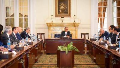 وزير الخارجية يستقبل وفدًا من غرفة التجارة الأمريكية بالقاهرة لبحث سبل تعزيز الشراكة الاقتصادية والاستثمارية بين مصر والولايات المتحدة