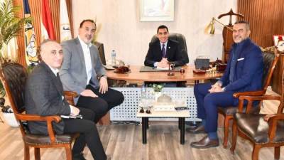 وزير الشباب والرياضة يستقبل مدير مكتب NBA مصر ونائب رئيس الرابطة الوطنية في أفريقيا لبحث الشراكة مع NBA وتطوير مشروع اكتشاف الموهوبين