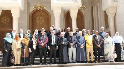 وزير الأوقاف ورئيس اتحاد "أوسبو" يفتتحان الدورة التدريبية الدولية الحادية عشرة بمسجد مصر الكبير