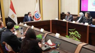 وزير الصحة يعزز التعاون مع استرازينيكا لتنفيذ مشروعات صحية مستقبلية