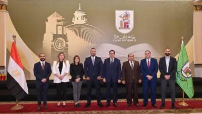 جامعة القاهرة تبحث تعزيز التعاون مع البورصة المصرية لنشر الثقافة المالية والاستثمارية
