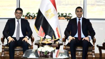 وزير الشباب والرياضة يستقبل نظيره المغربي لبحث تعزيز التعاون المشترك