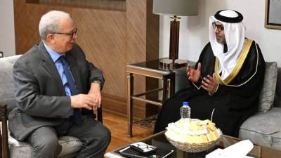 نائب رئيس الوزراء للشئون الاقتصادية يلتقي سفير دولة الإمارات لدى القاهرة