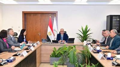 سويلم يلتقي الممثل المقيم لبرنامج الأمم المتحدة الإنمائي لبحث التعاون المشترك في مجالات المياه والتكيف مع التغيرات المناخية