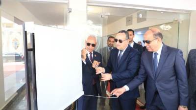 وزير التعليم ومحافظ المنيا ورئيس جامعة المنيا يفتتحون ويتفقدون عددًا من المشروعات التعليمية والخدمية بجامعة المنيا