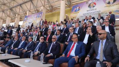 وزير التعليم العالي ومحافظ المنيا ورئيس جامعة المنيا يشهدون ختام فعاليات "ملتقى الحضارات" بجامعة المنيا