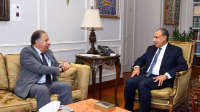 وزير الخارجية يستقبل رئيس لجنة الشئون الأفريقية بمجلس النواب