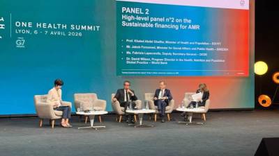 وزارة الصحة والسكان: «مصر» تؤكد التزامها بنهج «الصحة الواحدة» في مواجهة مقاومة المضادات الميكروبية بقمة ليون 2026