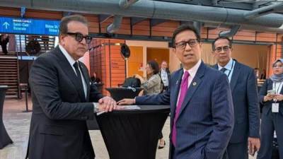 وزير الصحة يبحث مع نظيره الإندونيسي تعزيز الترصد الوبائي والإنذار المبكر