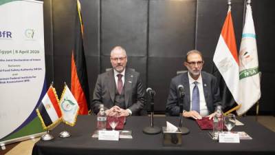 الهيئة القومية لسلامة الغذاء توقّع بروتوكول تعاون مع المعهد الفيدرالي الألماني لتقييم المخاطر