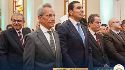 وزير شئون المجالس النيابية يشارك في احتفالية الطائفة الإنجيلية بعيد القيامة المجيد