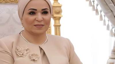 هنأت السيدة انتصار السيسي قرينة رئيس الجمهورية أبناء مصر الأقباط بمناسبة عيد القيامة المجيد.