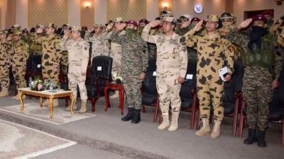 إنطلاق فعاليات التدريب المصرى الهندى المشترك "إعصار-4"