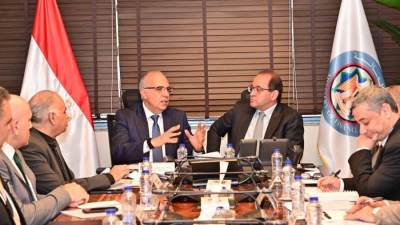 وزيرا المالية والموارد المائية والري يبحثان تمويل مشروعات التحول إلى أنظمة الري الحديث