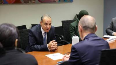 وزير الخارجية يلتقي بوفد الوكالة الإيطالية للتعاون التنموي لبحث سبل تعزيز التعاون الثنائي