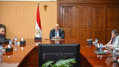 سويلم يتابع موقف مشروع المسار الناقل لمياه الصرف الزراعي لمحطة المعالجة بالدلتا الجديدة بنسبة تنفيذ 76%