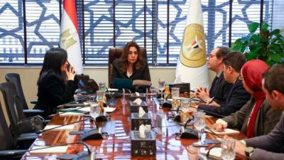 وزيرة التنمية المحلية والبيئة تناقش مع اتحاد بنوك مصر التعاون في تحالف تمويل الاستدامة وتنفيذ برنامج NEXT GE