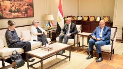 وزير التعليم يستقبل سفيرة فنلندا لبحث التعاون المصري الفنلندي في تطوير التعليم