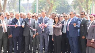 وزيرا الزراعة والتضامن يفتتحان معرض "ديارنا" للحرف اليدوية ضمن فعاليات معرض الزهور