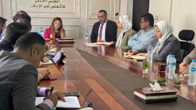 القومي للأشخاص ذوي الإعاقة يبحث مع الإتحاد الأوروبي تطوير منظومة الشكاوى والتحول الرقمي