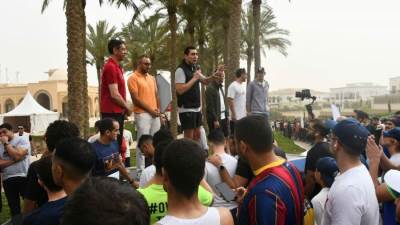 وزير الرياضة وسفير الإمارات يطلقان شارة البدء لسباق FACE الخيري بـUptown Cairo بمشاركة 1000 متسابق