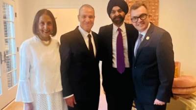 وزير التخطيط يلتقي رئيس مجموعة البنك الدولي خلال اجتماعات الربيع بواشنطن