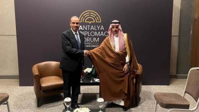 مشاورات مصرية سعودية على هامش منتدى أنطاليا الدبلوماسي