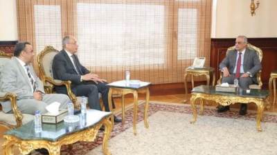 وزير الدولة للإنتاج الحربي يلتقي رئيس هيئة الرقابة على الصادرات والواردات 