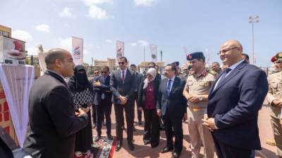 صندوق تحيا مصر يطلق دكان الفرحة بجامعة الإسكندرية لتوزيع 41 ألف قطعة ملابس و1500 كرتونة من المواد الغذائية