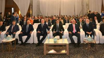 وزير الشباب والرياضة يشهد افتتاح بطولة كأس العالم للرماية