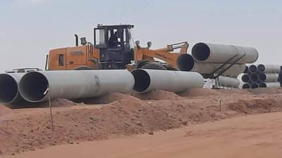 وزيرة الإسكان تتابع موقف تنفيذ مشروعات المرافق والطرق بالمناطق الصناعية في مدينة أكتوبر الجديدة