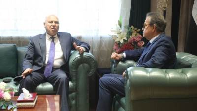 وزير الصحة يستقبل الفريق كامل الوزير لبحث عدد من ملفات التعاون الهامة