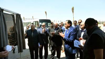 رئيس الوزراء يفتتح مصنع "جرين ريسايكل" لإعادة تدوير البلاستيك بمنطقة السخنة الصناعية المتكاملة باستثمارات 5 ملايين دولار