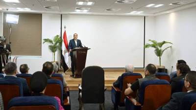 رئيس الوزراء يجيب عن أسئلة الصحفيين في المؤتمر الصحفي