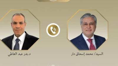 وزير الخارجية ونظيره الباكستاني يعربان عن تطلعهما لعقد الجولة الثانية من المفاوضات بين الولايات المتحدة وإيران
