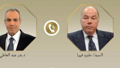 اتصال هاتفي بين وزير الخارجية ونظيره البرازيلي لبحث العلاقات الثنائية والتطورات الإقليمية